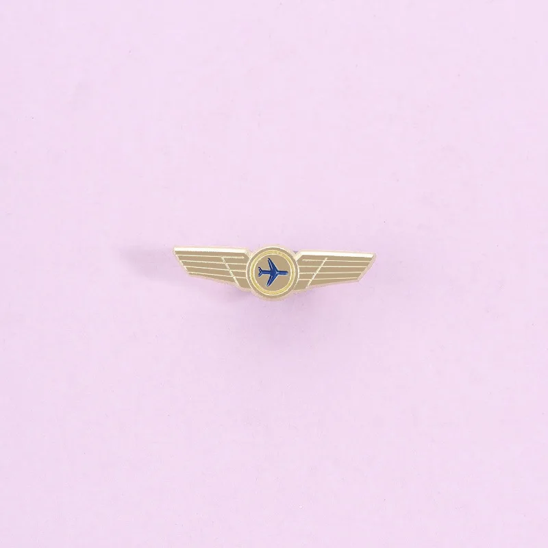 Wing Pilot Enamel Pin Flight Attendant Lapel Brooch Uniform Decor Jewelry Gift For Pilot Flight Crew Aviation Lovers Travel Fans
Wing Pilot Enamel Pin Flight Attendant Lapel Brooch Uniform Decor Jewelry Gift For Pilot Flight Crew Aviation Lovers Travel Fans