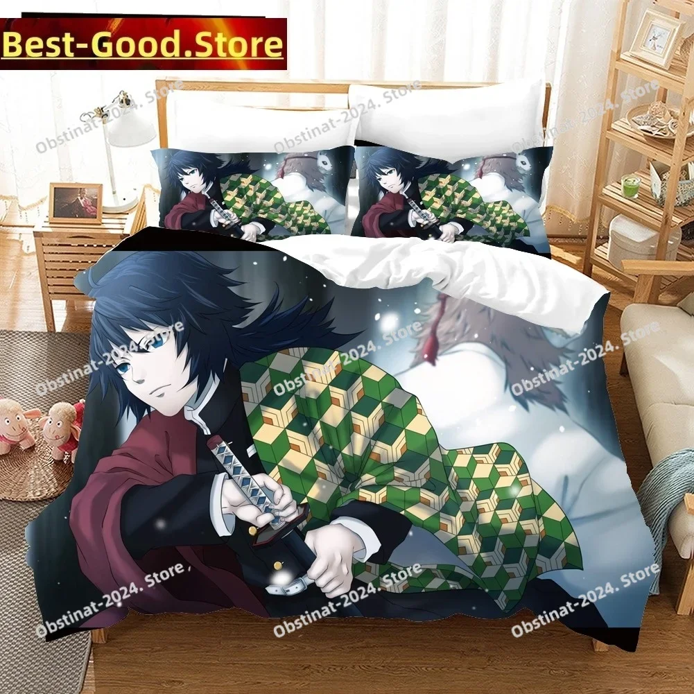 Fashion 3D Anime Ghost Killing Blade Bedding Set Printed single Comforter Duvet Cover Pillow Case 3 Pieces Sets Kids Adult Size
Fashion 3D Anime Ghost Killing Blade Bedding Set Printed single Comforter Duvet Cover Pillow Case 3 Pieces Sets Kids Adult Size