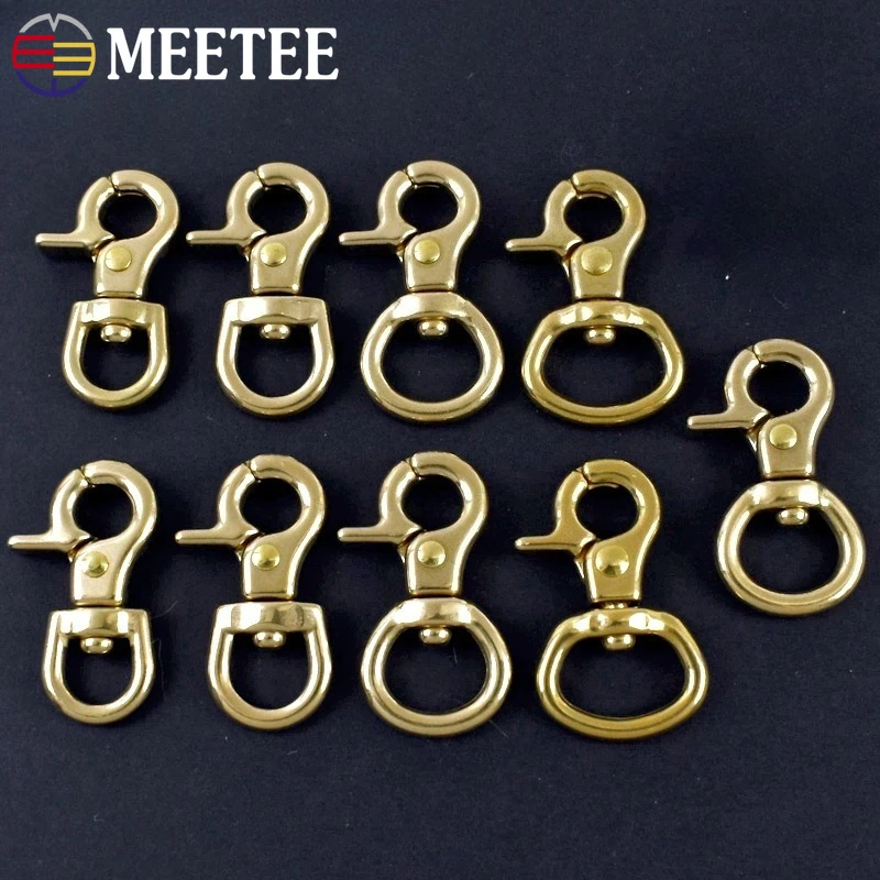 2/5/10Pcs 8-15mm Brass Swivel Lobster Buckle Trigger Snap Hook for Dog Collar Pet Leash Strap Connector DIY Hardware Supplies
2/5/10Pcs 8-15mm Brass Swivel Lobster Buckle Trigger Snap Hook for Dog Collar Pet Leash Strap Connector DIY Hardware Supplies