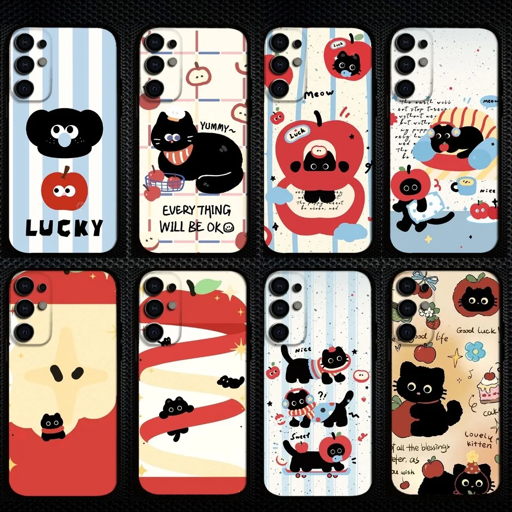 Cartoon apples Phone Case For Samsung S25/S24/S23/S22/S21/S20/Plus,Fe,Lite/Others Black Cover
Cartoon apples Phone Case For Samsung S25/S24/S23/S22/S21/S20/Plus,Fe,Lite/Others Black Cover
