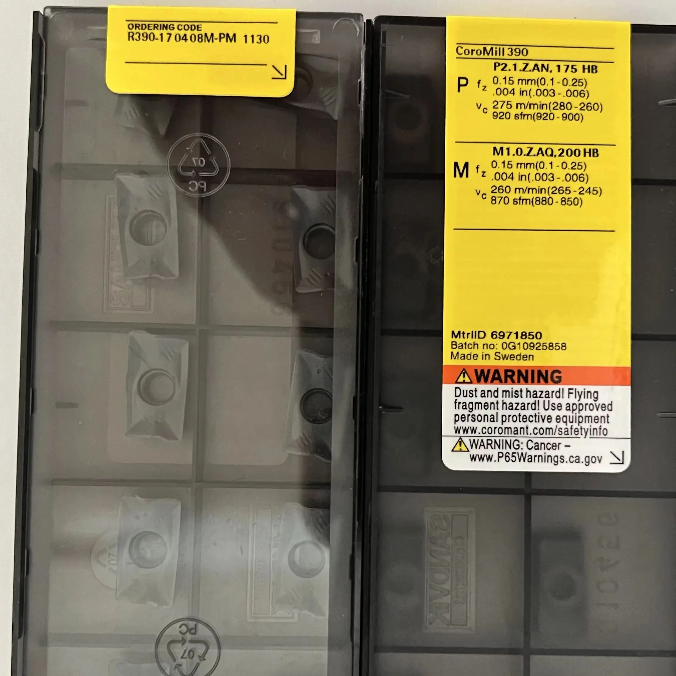 Carbide inserts for lathe R390-170408M PM 1010
Carbide inserts for lathe R390-170408M PM 1010