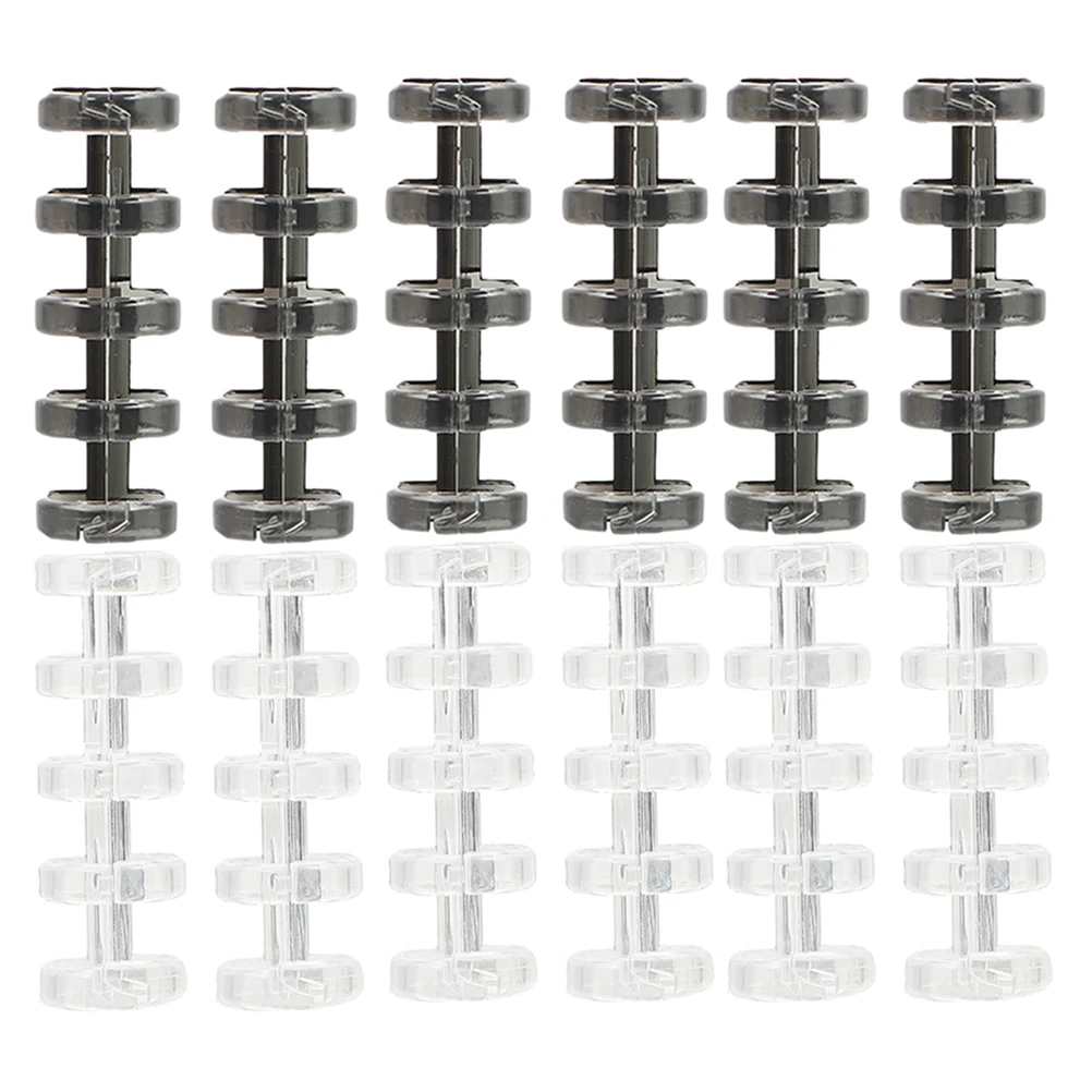 20Pcs Plastic Binder Rings Detachable 5-Hole Loose Leaf Book Rings for Index Cards Scrapbook DIY Album Stationery Essentials
20Pcs Plastic Binder Rings Detachable 5-Hole Loose Leaf Book Rings for Index Cards Scrapbook DIY Album Stationery Essentials