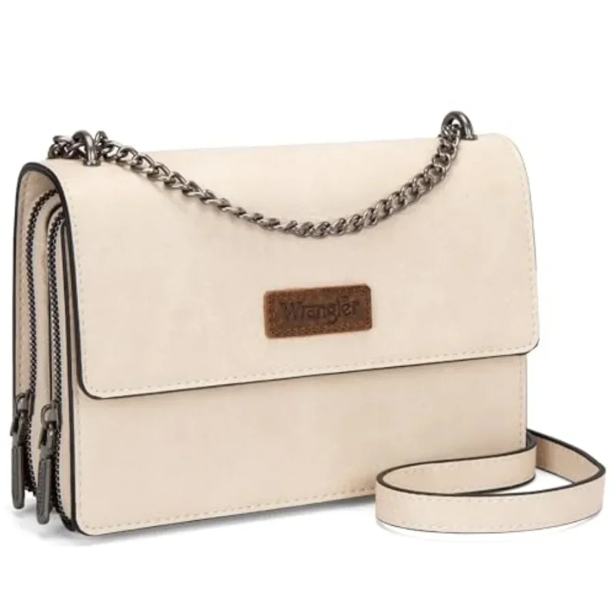 Wrangler Flap Crossbody Purse for Women Shoulder Bag Vintage Wallets with Chain Strap
Wrangler Flap Crossbody Purse for Women Shoulder Bag Vintage Wallets with Chain Strap