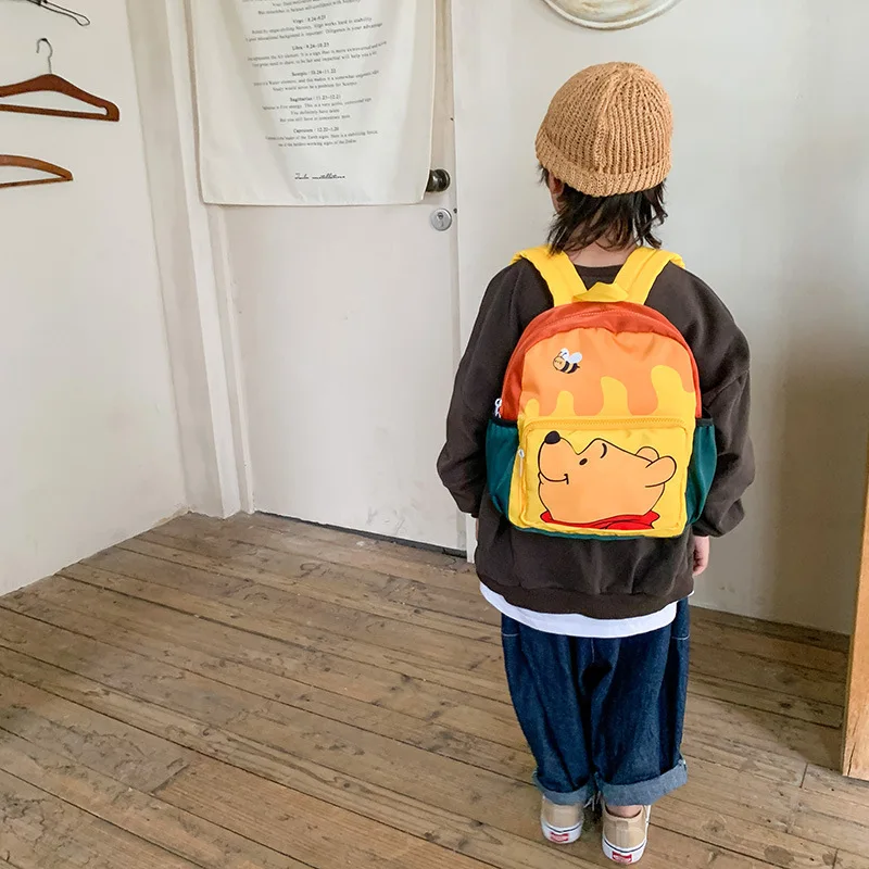 2023 New Cartoon Disney Children's Backpack Fashion Printed Boys' Girls' Schoolbag Kids Cute Small Double Shoulder Bag Winnie
2023 New Cartoon Disney Children's Backpack Fashion Printed Boys' Girls' Schoolbag Kids Cute Small Double Shoulder Bag Winnie