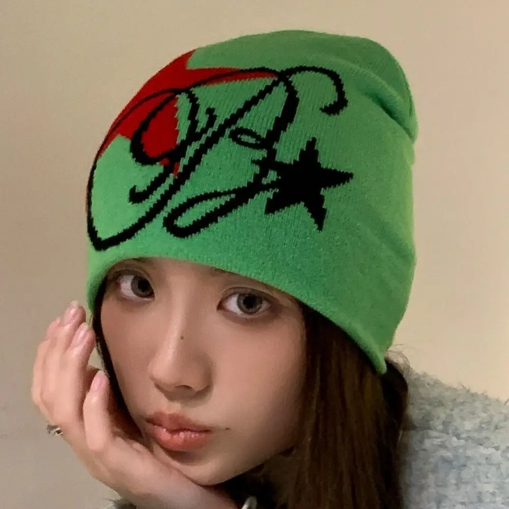 Goth Bonnet Star Knitting Skullies Beanies Street Cap Y2k Crochet Cap Embroidery Hip-hop Paragraph
Goth Bonnet Star Knitting Skullies Beanies Street Cap Y2k Crochet Cap Embroidery Hip-hop Paragraph