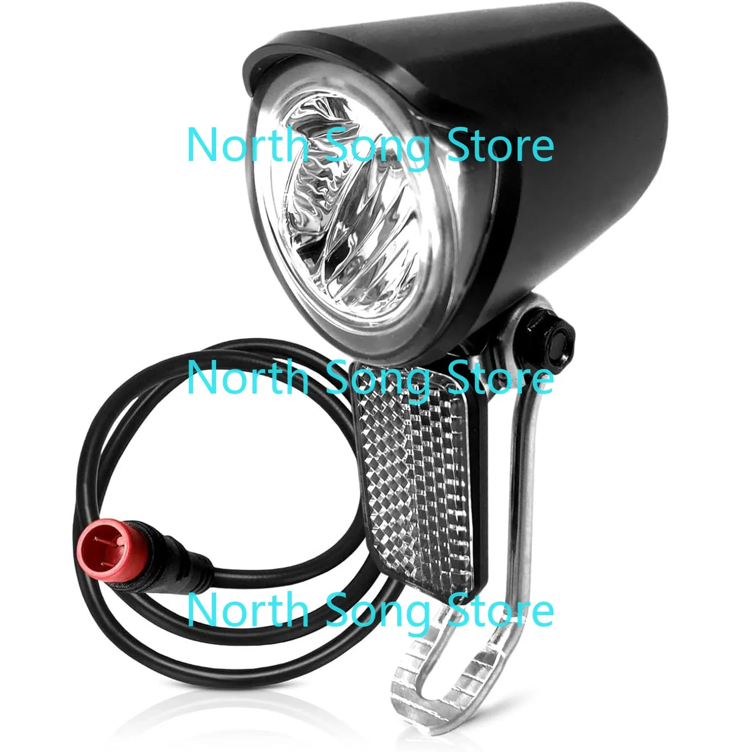 Ebike Headlight 6-60V, Night Riding Waterproof Electric Dirt Bike Front Light Road Bike Led Headlight with 2 Pin Connector
Ebike Headlight 6-60V, Night Riding Waterproof Electric Dirt Bike Front Light Road Bike Led Headlight with 2 Pin Connector