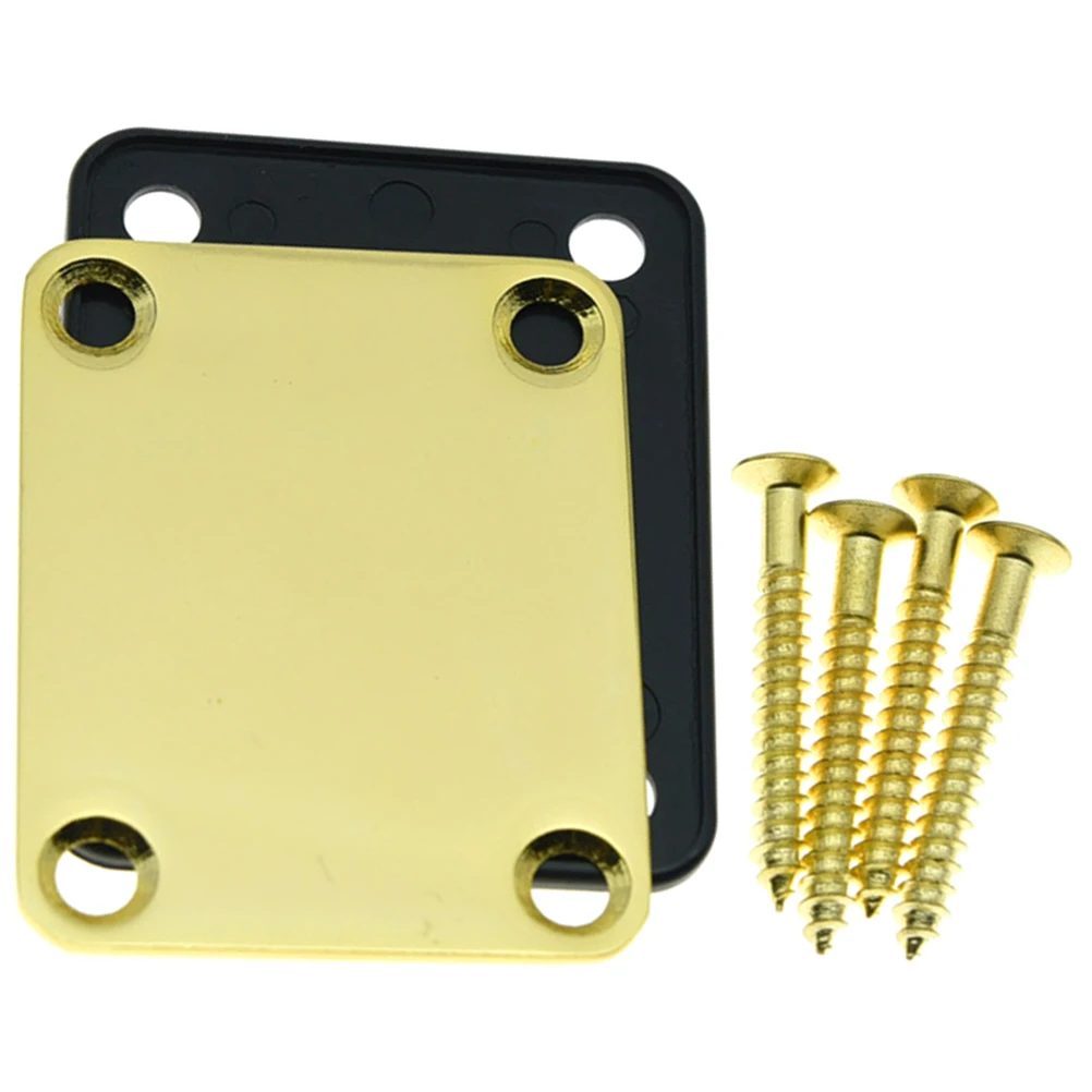 Guitar Neck Plates 2 Sets Metal Connecting Board Electric Bass Parts 4 Hole Easy Install Screws Plastic
Guitar Neck Plates 2 Sets Metal Connecting Board Electric Bass Parts 4 Hole Easy Install Screws Plastic
