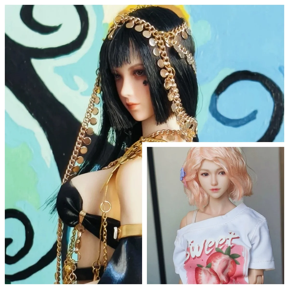 【Clothing Only】1/6 Scale Female Soldier Clothing Accessories Chain-decorated Leather Suit T-shirt Set Fit 12''Action Figure Toys
【Clothing Only】1/6 Scale Female Soldier Clothing Accessories Chain-decorated Leather Suit T-shirt Set Fit 12''Action Figure Toys