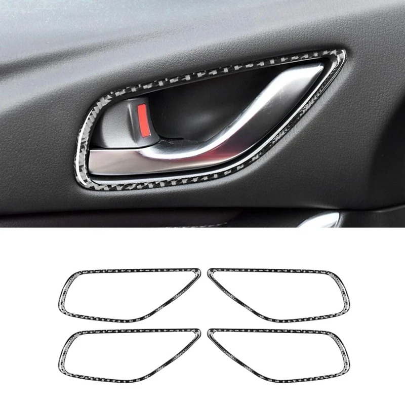 Inner Door Handle Frame Trim Decoration Soft Carbon Fiber For Mazda 3 Axela 2017 2018 Accessories
Inner Door Handle Frame Trim Decoration Soft Carbon Fiber For Mazda 3 Axela 2017 2018 Accessories
