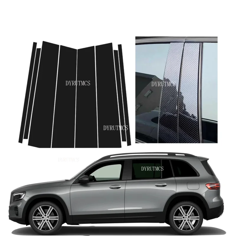 8PCS Gloss Black Pillar Posts Mouliding Trim Cover Fit For Mercedes Benz GLB Class X247 2019-2023 Window Decor Door Side
8PCS Gloss Black Pillar Posts Mouliding Trim Cover Fit For Mercedes Benz GLB Class X247 2019-2023 Window Decor Door Side