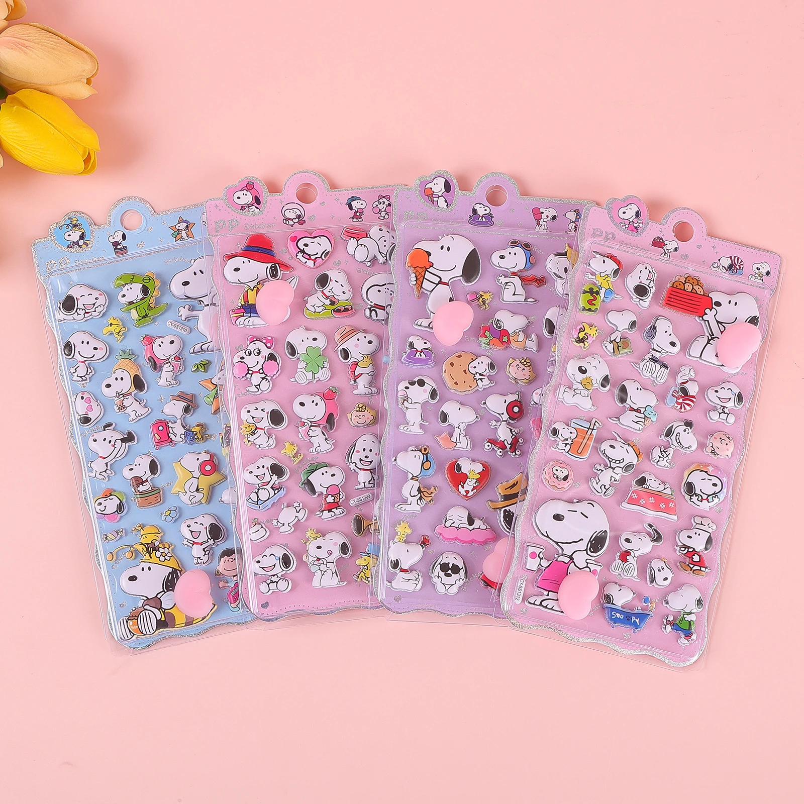 New 4PCS 3D Cute Snoopy Butt Stickers Cartoon Soft Pinched Decompression DIY Scrapbook Phone Case Laptop Decal Gifts
New 4PCS 3D Cute Snoopy Butt Stickers Cartoon Soft Pinched Decompression DIY Scrapbook Phone Case Laptop Decal Gifts