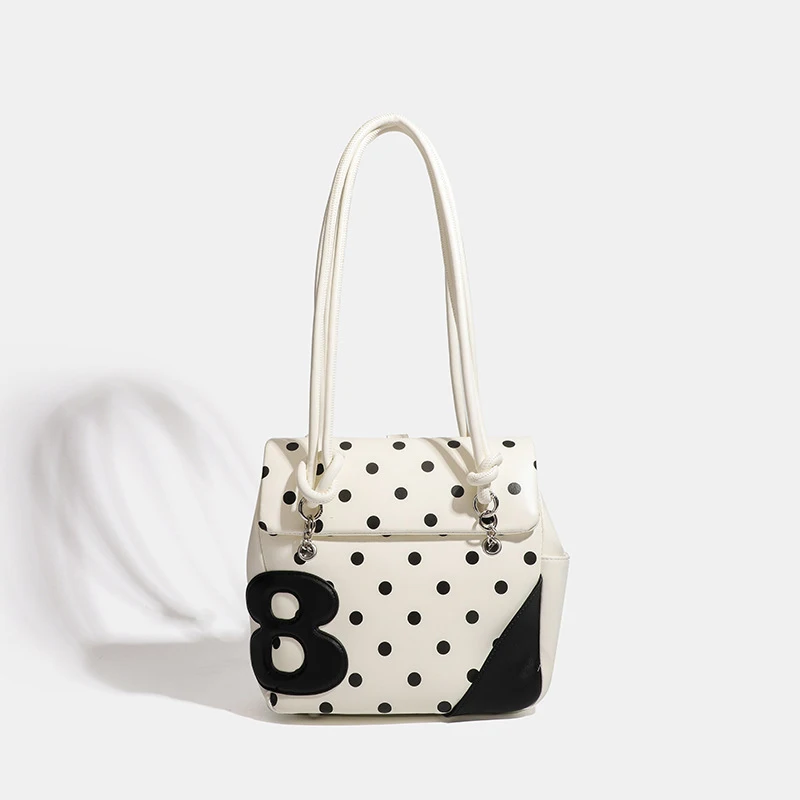 Ladies Multi-use Polka Dot Backpack 2026 Trend Niche Large Capacity Commuter Single Shoulder Crossbody Tote Bag
Ladies Multi-use Polka Dot Backpack 2026 Trend Niche Large Capacity Commuter Single Shoulder Crossbody Tote Bag