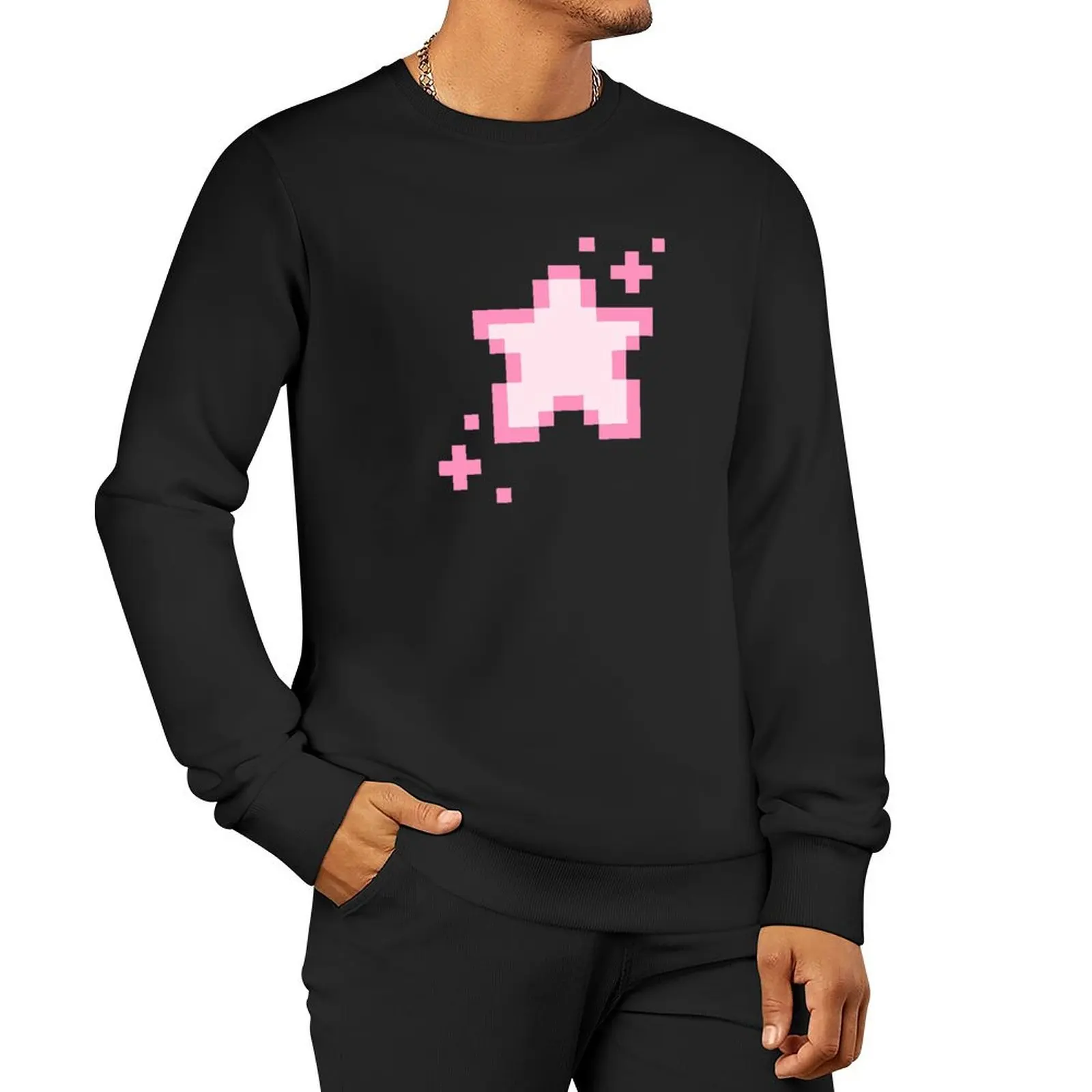 Cute pixel art star Pullover Hoodie men's sweat-shirt set anime clothes men's sweatshirts
Cute pixel art star Pullover Hoodie men's sweat-shirt set anime clothes men's sweatshirts