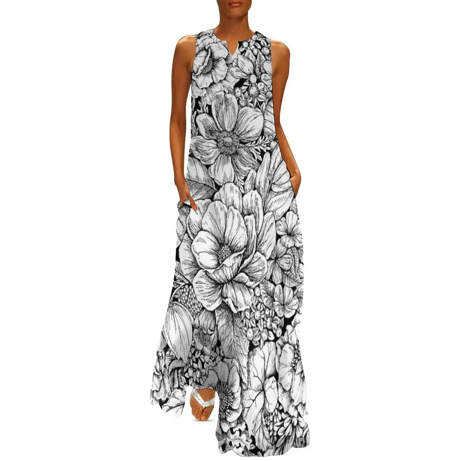 Floral Flower circle Long Dress summer dresses women 2025 summer clothes for women Dress
Floral Flower circle Long Dress summer dresses women 2025 summer clothes for women Dress