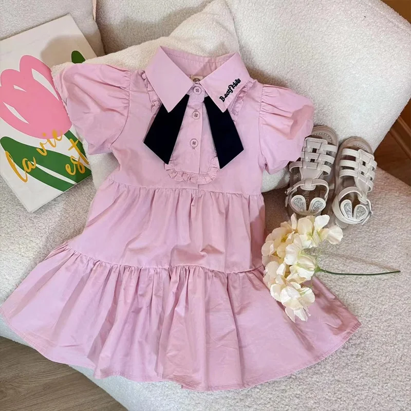 2-7Y Summer Fashion Girls Dress Short Sleeve Floral Cotton Baby Girls Princess Dresses Children Clothes
2-7Y Summer Fashion Girls Dress Short Sleeve Floral Cotton Baby Girls Princess Dresses Children Clothes
