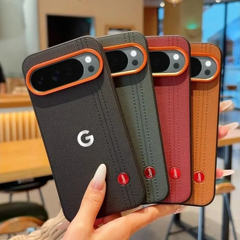 Dual-line Leica Light Vegan Leather Hard PC Anti-Drop Case for Google Pixel 10A 10 Pro XL Metal Lens Shockproof Protect Cover
Dual-line Leica Light Vegan Leather Hard PC Anti-Drop Case for Google Pixel 10A 10 Pro XL Metal Lens Shockproof Protect Cover