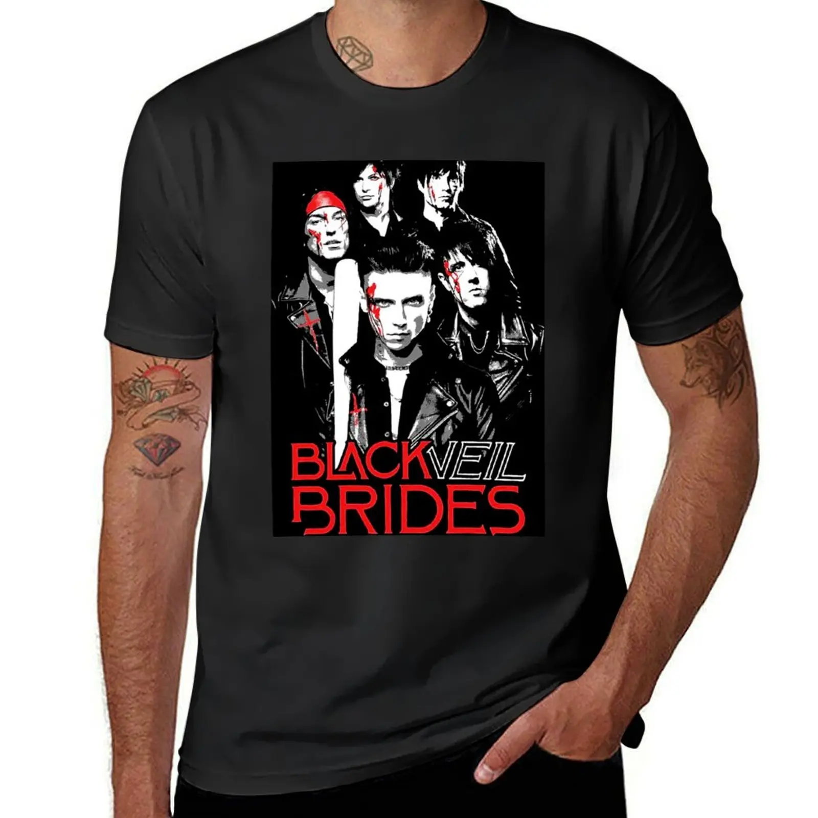 Black Veil Brides T-Shirt Aesthetic clothing Blouse Short sleeve tee mens big and tall t shirts
Black Veil Brides T-Shirt Aesthetic clothing Blouse Short sleeve tee mens big and tall t shirts