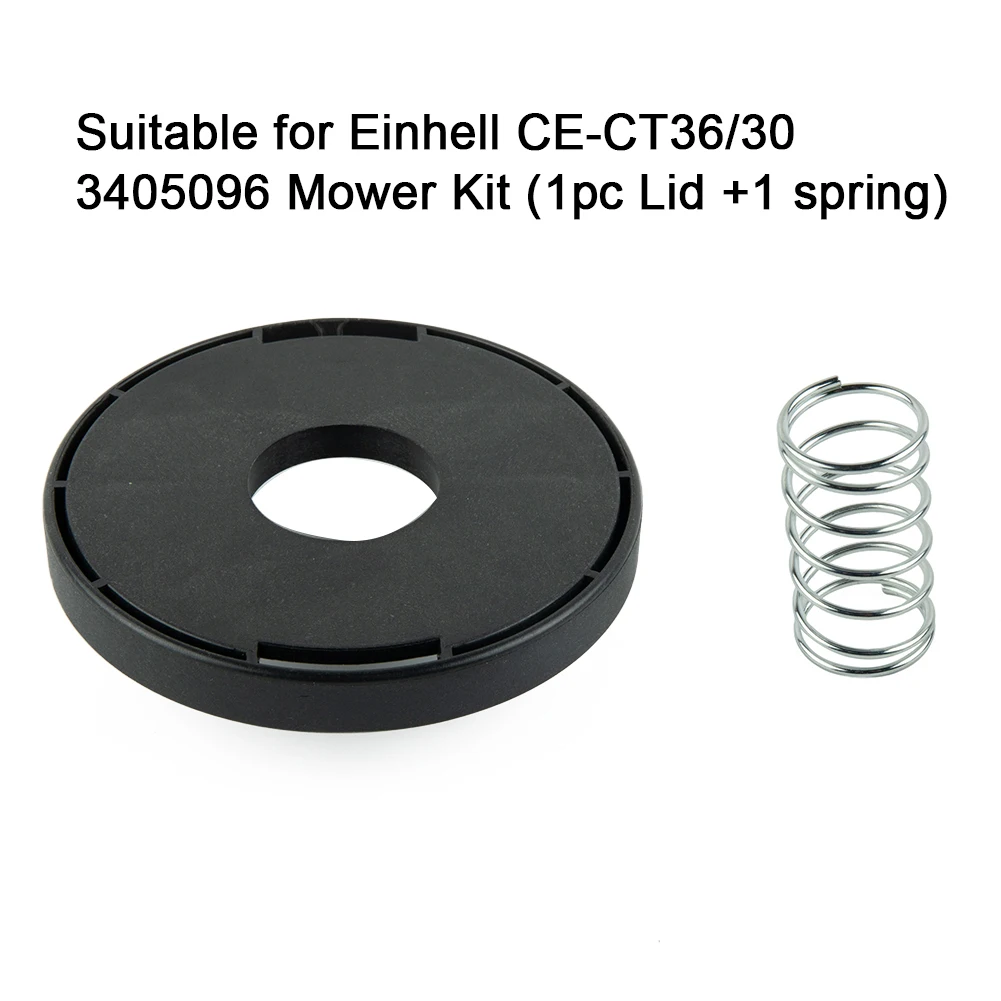 Spring Spool Cap Set For Einhell CE-CT36/30 3405096 Grass Trimmer Kit Plastic Replacement 97.2*28.7mm Brand New
Spring Spool Cap Set For Einhell CE-CT36/30 3405096 Grass Trimmer Kit Plastic Replacement 97.2*28.7mm Brand New