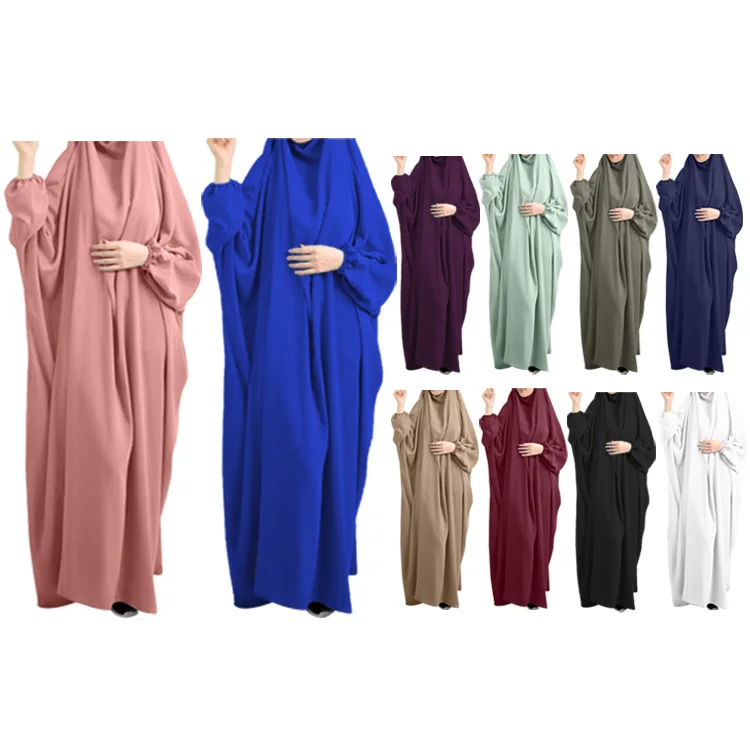 10 Colors Breathable Women Hijab Prayer Garment Lslamic Turkish Robe Women Dubai Muslim Abaya Middle East Abaya Dresses
10 Colors Breathable Women Hijab Prayer Garment Lslamic Turkish Robe Women Dubai Muslim Abaya Middle East Abaya Dresses