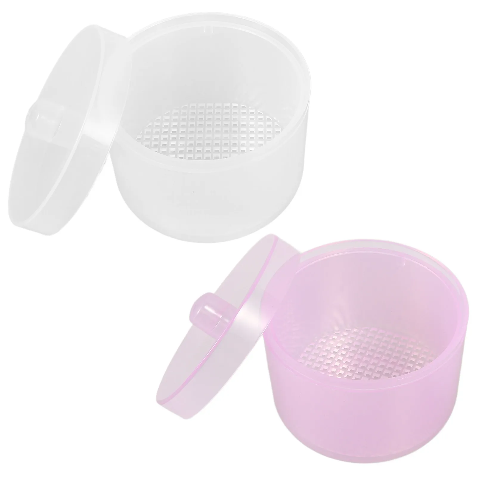 2Pcs Nail Art Tweezer Cleaner Box Plastic Nail Tool Cleaning Reusable Soaking Case Manicure Tool Sterilizer Tray
2Pcs Nail Art Tweezer Cleaner Box Plastic Nail Tool Cleaning Reusable Soaking Case Manicure Tool Sterilizer Tray
