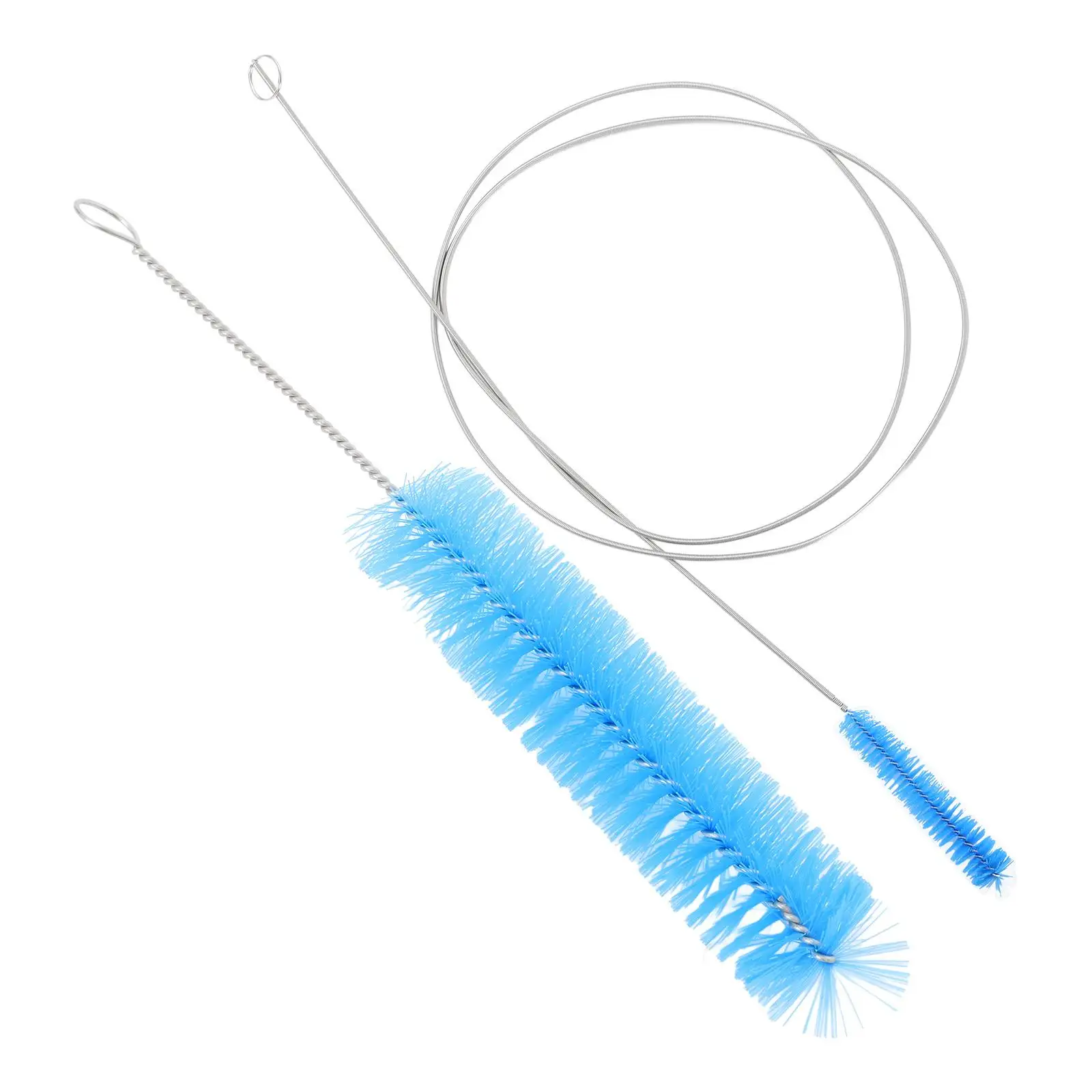 2 Pcs Blue Stainless Steel Cleaning Brush for Refrigerator Washing Machine Hole Pipes Unclogging Tools
2 Pcs Blue Stainless Steel Cleaning Brush for Refrigerator Washing Machine Hole Pipes Unclogging Tools