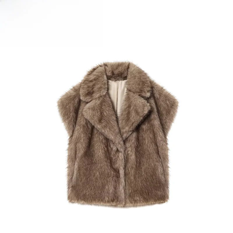 Faionable повседневный жилет ZR, осеннее новое поступление, женская одежда, простая универсальная верхняя одежда из полиэфирного волокна
Faionable повседневный жилет ZR, осеннее новое поступление, женская одежда, простая универсальная верхняя одежда из полиэфирного волокна