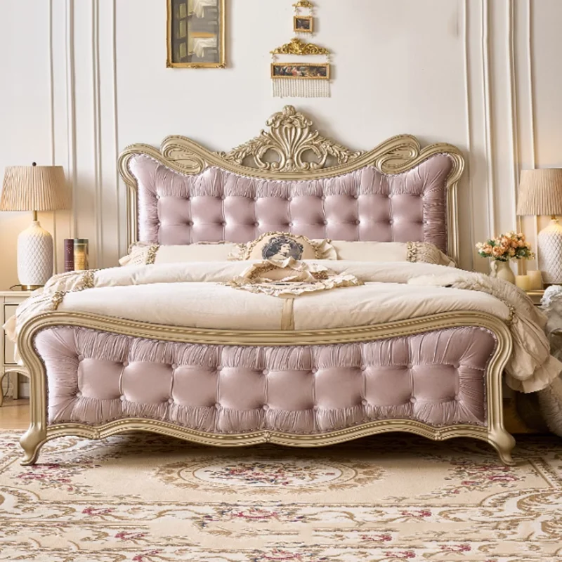 Aesthetic Storage Bed European Space Saving Comfortable Princess Double Bed Sleeping Design Letto Matrimoniale Trendy Furniture
Aesthetic Storage Bed European Space Saving Comfortable Princess Double Bed Sleeping Design Letto Matrimoniale Trendy Furniture