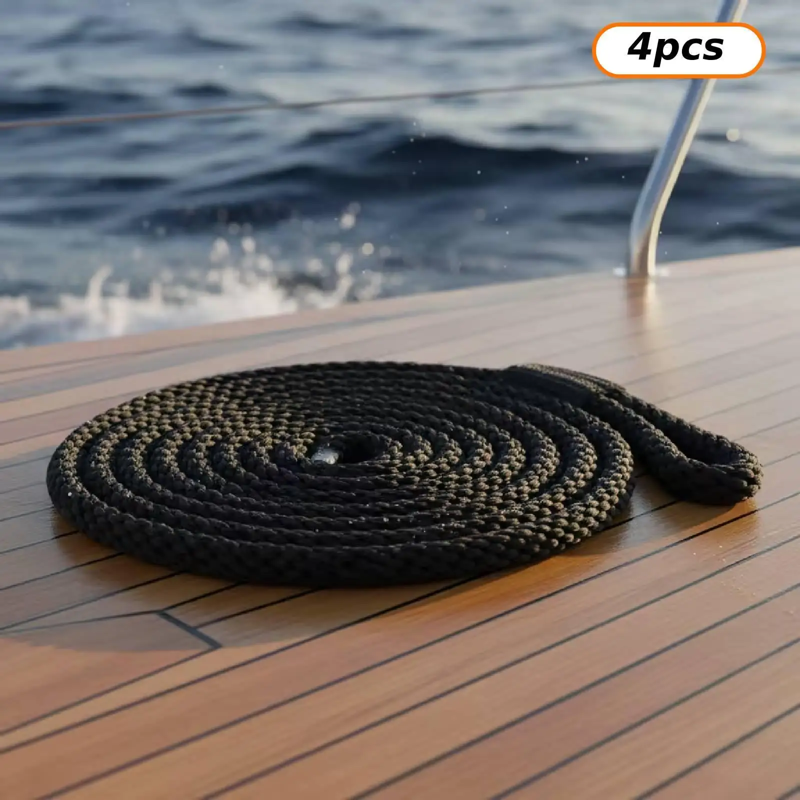 4x Lifebuoy Fixing Line Anchoring Equipment Kayak Sailboat Easy to Use Marine Berthing Rope Boat Docking Line Boat Fenders Rope
4x Lifebuoy Fixing Line Anchoring Equipment Kayak Sailboat Easy to Use Marine Berthing Rope Boat Docking Line Boat Fenders Rope