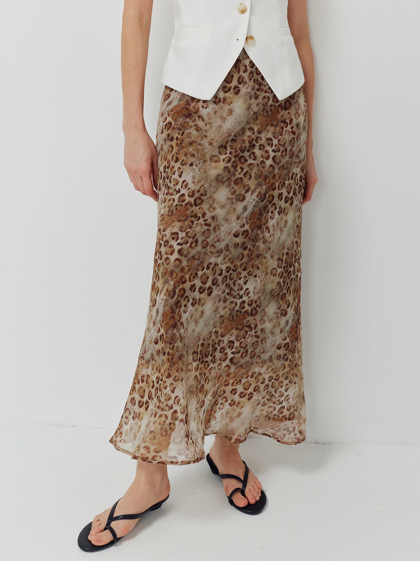 Lightweight Flexible Gold Thread Elastic Waist Straight Tube Bodycon Half Skirt Leopard Print Floral Gauze Transparent Skirt
Lightweight Flexible Gold Thread Elastic Waist Straight Tube Bodycon Half Skirt Leopard Print Floral Gauze Transparent Skirt