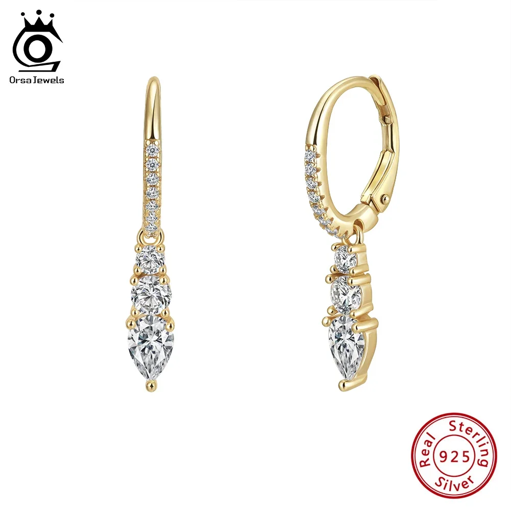ORSA JEWELS Luxury S925 8A Premium Cubic Zirconia Hoop Earrings for Women Geometric Baguette Drop Earrings Jewelry LZE60
ORSA JEWELS Luxury S925 8A Premium Cubic Zirconia Hoop Earrings for Women Geometric Baguette Drop Earrings Jewelry LZE60