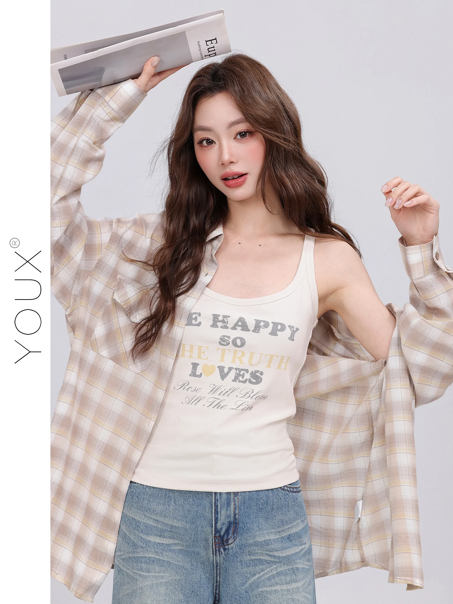 Женский повседневный топ Tide Long Sleeve Casual Top Vintage, весна 2026, новая модель, свободный крой, из полиэфирного волокна, стандартный размер
Женский повседневный топ Tide Long Sleeve Casual Top Vintage, весна 2026, новая модель, свободный крой, из полиэфирного волокна, стандартный размер