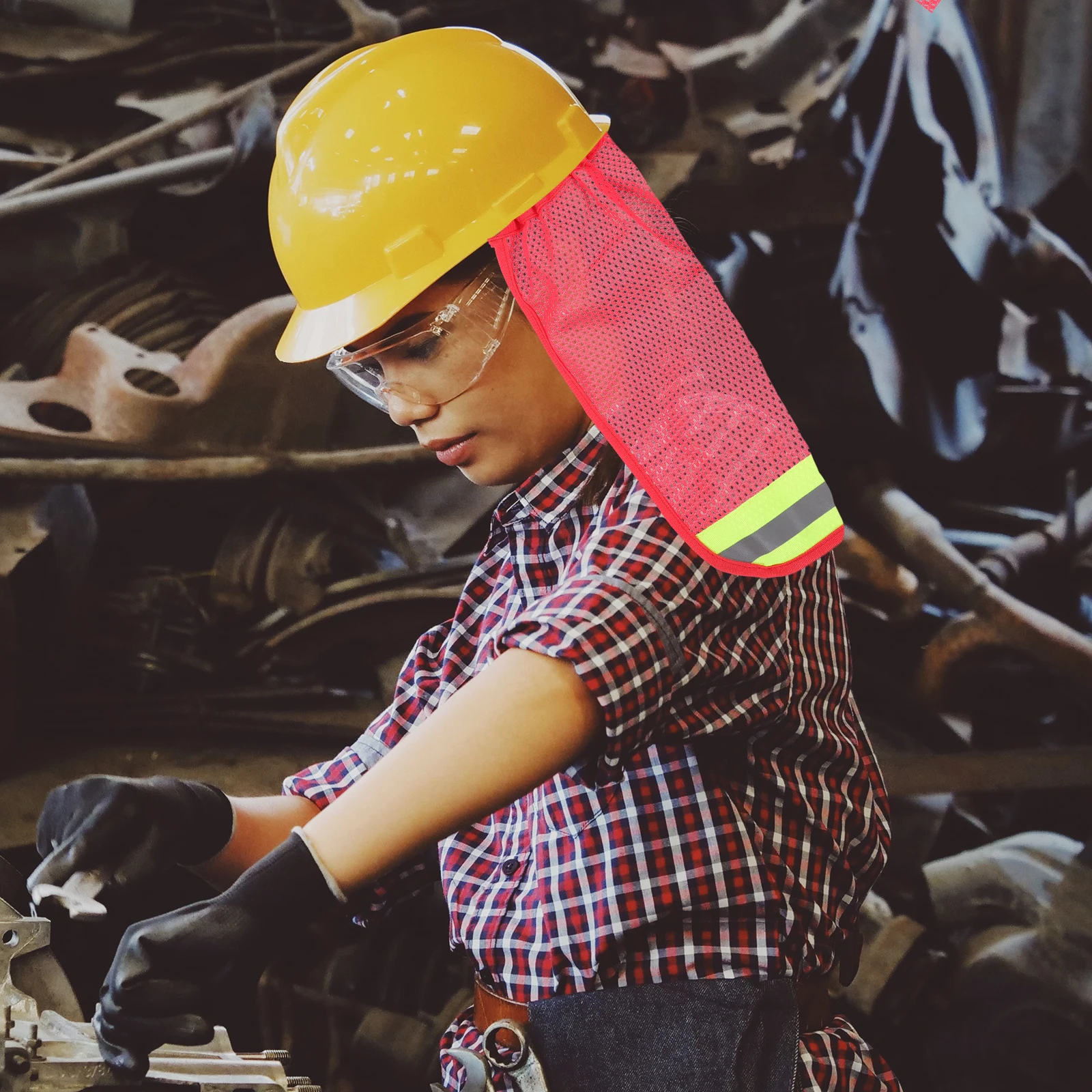 2 Pcs Hard Hat Neck Cover Shield Shade Guard Sun Protector Brimless Cap Construction
2 Pcs Hard Hat Neck Cover Shield Shade Guard Sun Protector Brimless Cap Construction