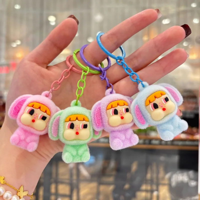 Kawaii Crybaby Vinyl Keychain Cute Cartoon Creative Three-dimensional Macaron Doll Flocked Schoolbag Pendant Car Key Chain Gifts
Kawaii Crybaby Vinyl Keychain Cute Cartoon Creative Three-dimensional Macaron Doll Flocked Schoolbag Pendant Car Key Chain Gifts
