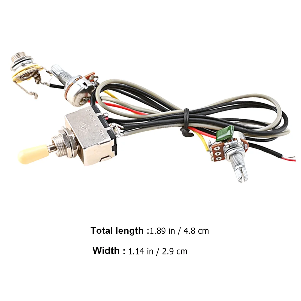 1Set Guitar Wiring Harness Potentiometer Harness Durable Replacement Parts for Electric Guitar Metal Plastic Accessories Tone
1Set Guitar Wiring Harness Potentiometer Harness Durable Replacement Parts for Electric Guitar Metal Plastic Accessories Tone