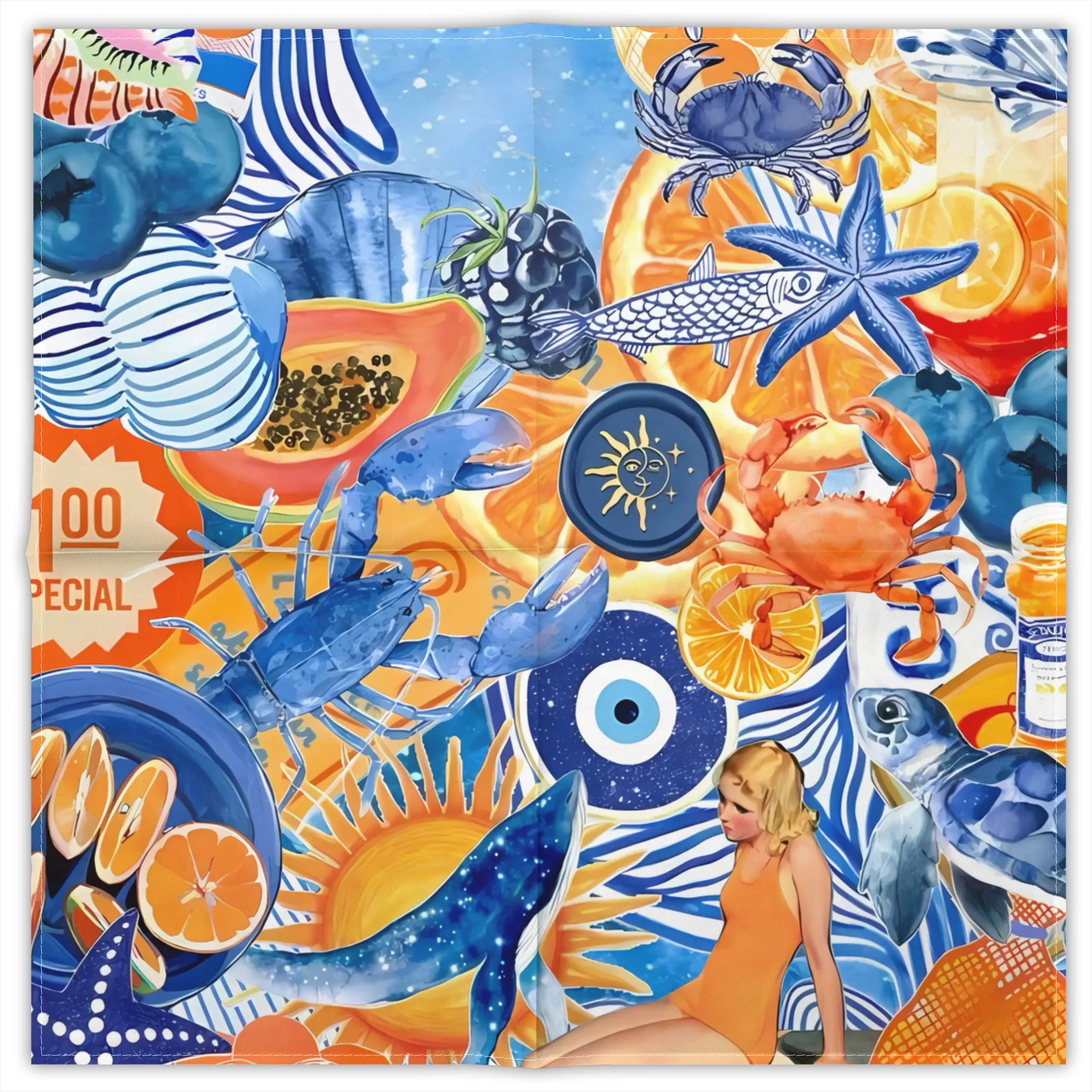Y2K Summer Beach Coconut Trees Fashion Square Scarf Decorative Polyester Printed Daily
Y2K Summer Beach Coconut Trees Fashion Square Scarf Decorative Polyester Printed Daily
