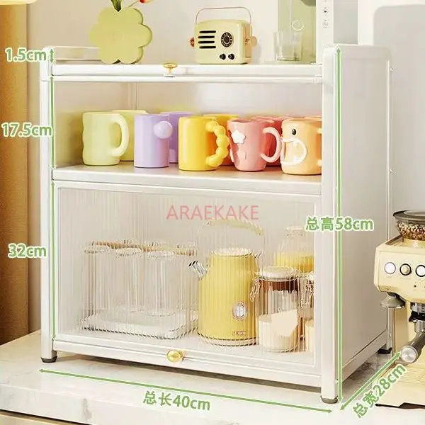 1pcs Multi layer with door storage rack, dust-proof cup holder, storage rack, multifunctional storage cabinet
1pcs Multi layer with door storage rack, dust-proof cup holder, storage rack, multifunctional storage cabinet