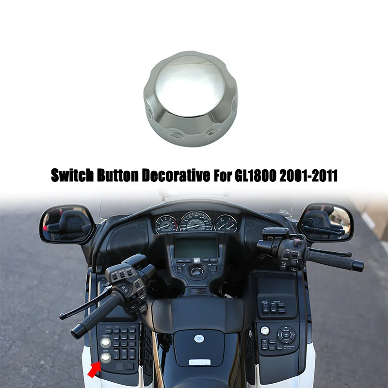 Fit For Honda Goldwing 1800 GL1800 GL 1800 2001-2011 2007 2008 2009 2010 Motorcycle Switch Button Decorative Shell Switch Cover
Fit For Honda Goldwing 1800 GL1800 GL 1800 2001-2011 2007 2008 2009 2010 Motorcycle Switch Button Decorative Shell Switch Cover