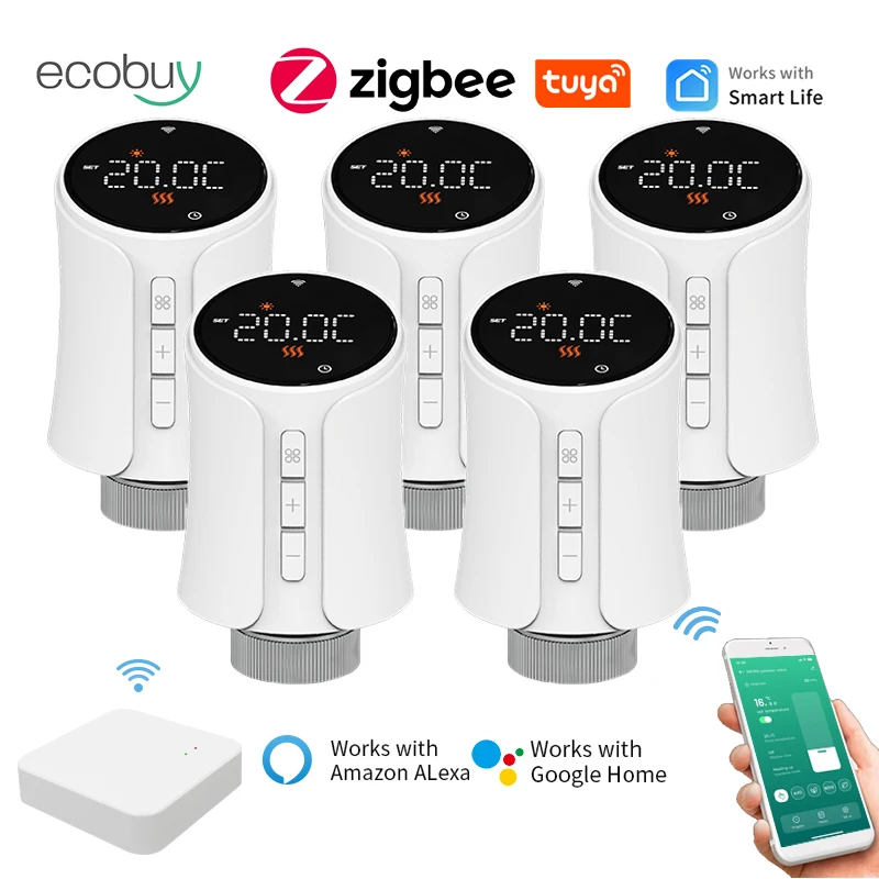 Tuya zigbee 3.0 термостатический радиаторный клапан, головка термостатических клапанов, умный термостатический клапан, регулятор температуры
Tuya zigbee 3.0 термостатический радиаторный клапан, головка термостатических клапанов, умный термостатический клапан, регулятор температуры