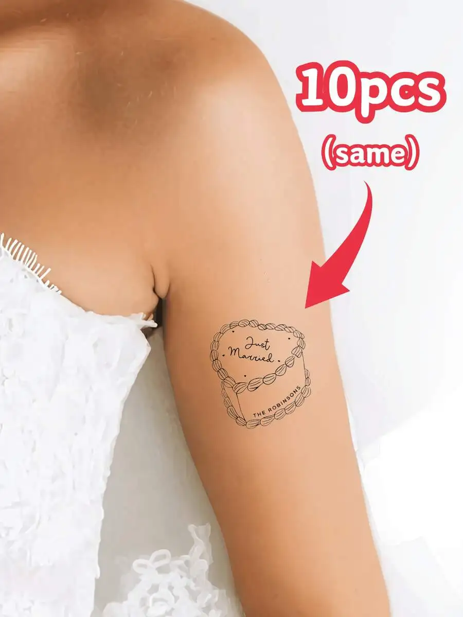 10/20/30/60 Pcs Customizable Wedding Favor Temporary Tattoos, Couple Matching Tattoos, Face Tattoos, Wedding Party Decorations,
10/20/30/60 Pcs Customizable Wedding Favor Temporary Tattoos, Couple Matching Tattoos, Face Tattoos, Wedding Party Decorations,