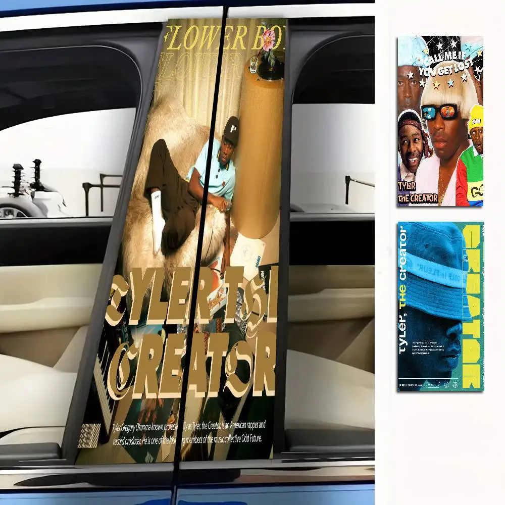 Rapper T-Tyler The C-Creator 2pcs Car Sticker Car B Pillar Sticker Waterproof Car Modified Car Door Post Decorative Decal
Rapper T-Tyler The C-Creator 2pcs Car Sticker Car B Pillar Sticker Waterproof Car Modified Car Door Post Decorative Decal