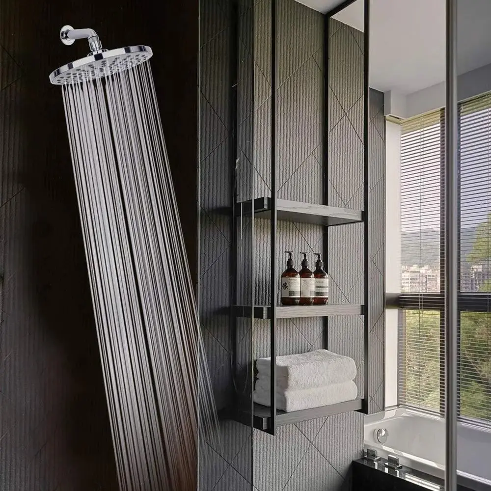 8 Inch Round Round Shower Head Premium Material Corrosion Resistance Concealed Mount Showerhead Long Service Life
8 Inch Round Round Shower Head Premium Material Corrosion Resistance Concealed Mount Showerhead Long Service Life