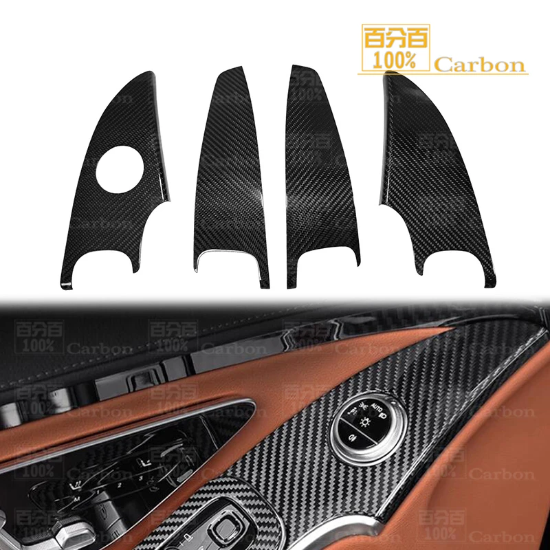 Carbon Fiber Door Inner Side Button Bezel Armrest Panel For Mercedes W223 S400L AMG S450L S Class 2021up
Carbon Fiber Door Inner Side Button Bezel Armrest Panel For Mercedes W223 S400L AMG S450L S Class 2021up