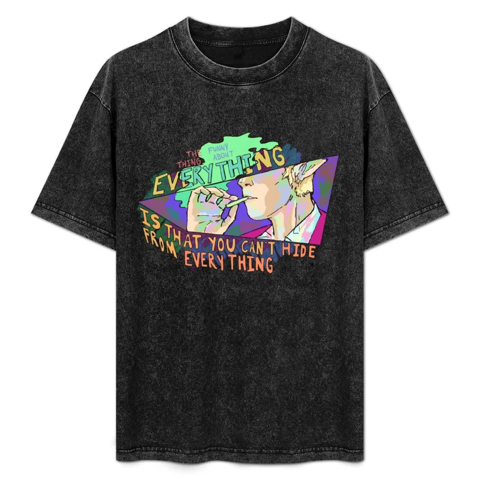 Thing About Everything - футболка Technicolor, летняя рубашка для мальчика, одежда больших размеров, мужская одежда
Thing About Everything - футболка Technicolor, летняя рубашка для мальчика, одежда больших размеров, мужская одежда