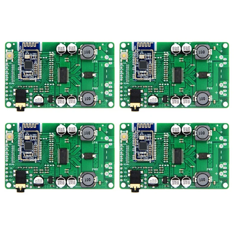 4-кратный TWS TPA3118 усилитель аудиоплаты усилитель AUX 30 Вт CSRA64215 5,0 Bluetooth приемник
4-кратный TWS TPA3118 усилитель аудиоплаты усилитель AUX 30 Вт CSRA64215 5,0 Bluetooth приемник