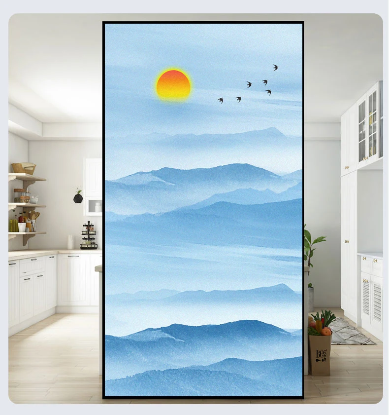 Window Film Privacy Landscape Painting Decorative Film Static Cling Frosted Glass Window Sticker Heat Control Window Coverings
Window Film Privacy Landscape Painting Decorative Film Static Cling Frosted Glass Window Sticker Heat Control Window Coverings