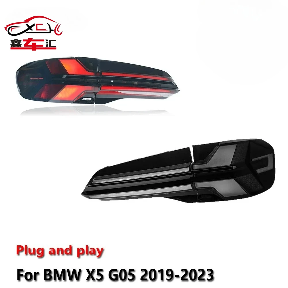 Car LED Auto Tail Light Assemblies For BMW X5 G05 2019-2023 Rear Fog DRL Brake Turn Signal Lamp Plug and Play
Car LED Auto Tail Light Assemblies For BMW X5 G05 2019-2023 Rear Fog DRL Brake Turn Signal Lamp Plug and Play