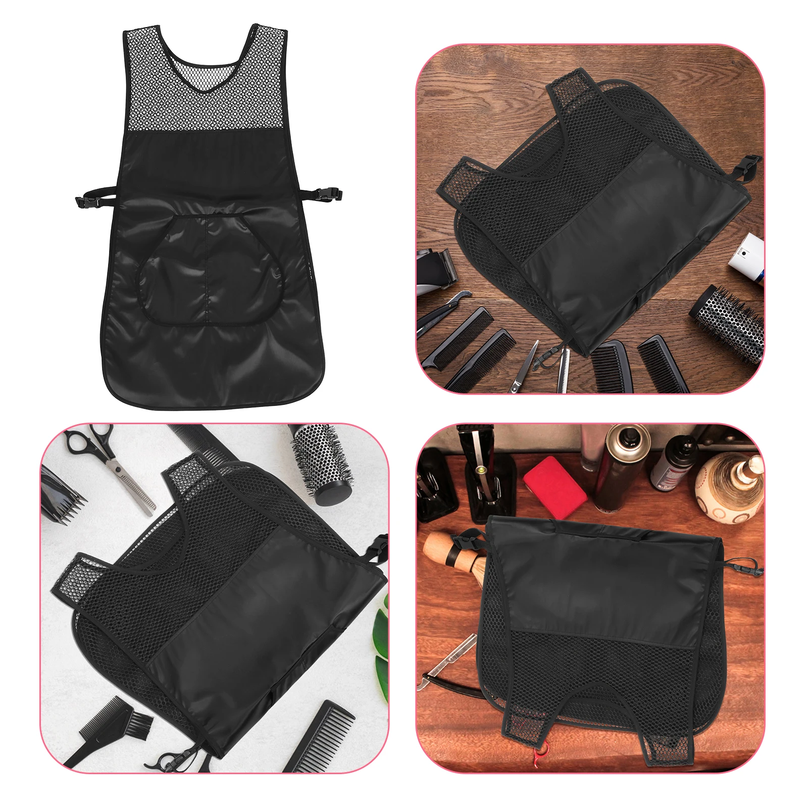 Hair Salon Apron Barber Hairdressing Stylist Aprons for Men Women Nail Cloth Material Comfortable Washable
Hair Salon Apron Barber Hairdressing Stylist Aprons for Men Women Nail Cloth Material Comfortable Washable