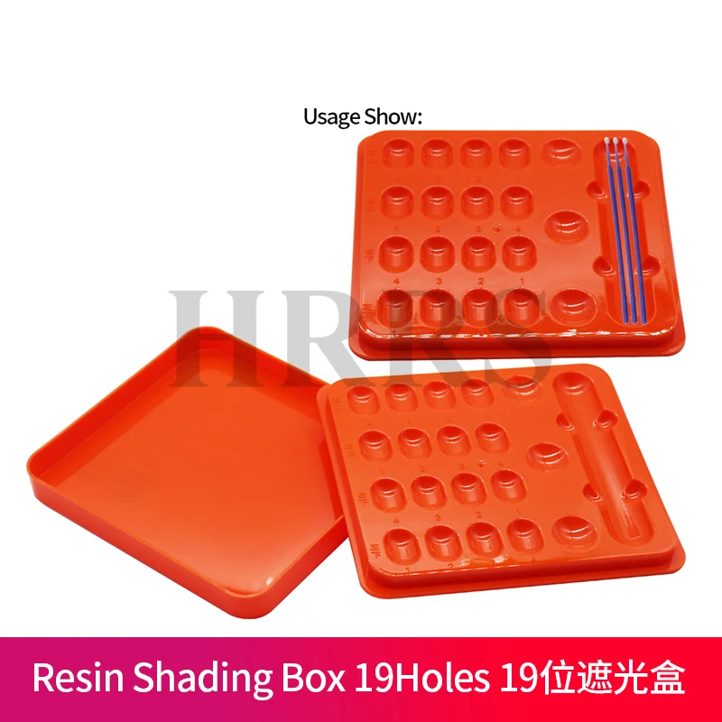 1 шт., коробка для затенения из стоматологической смолы, 19 отверстий, смешанный выход, защитный контейнер для затенения из смолы, оранжевые коробки для затенения
1 шт., коробка для затенения из стоматологической смолы, 19 отверстий, смешанный выход, защитный контейнер для затенения из смолы, оранжевые коробки для затенения