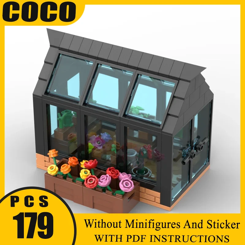 Street View Model Moc Building Bricks Greenhouse Model Technology Modular Blocks Gifts Christmas Toys DIY Sets Assembly
Street View Model Moc Building Bricks Greenhouse Model Technology Modular Blocks Gifts Christmas Toys DIY Sets Assembly