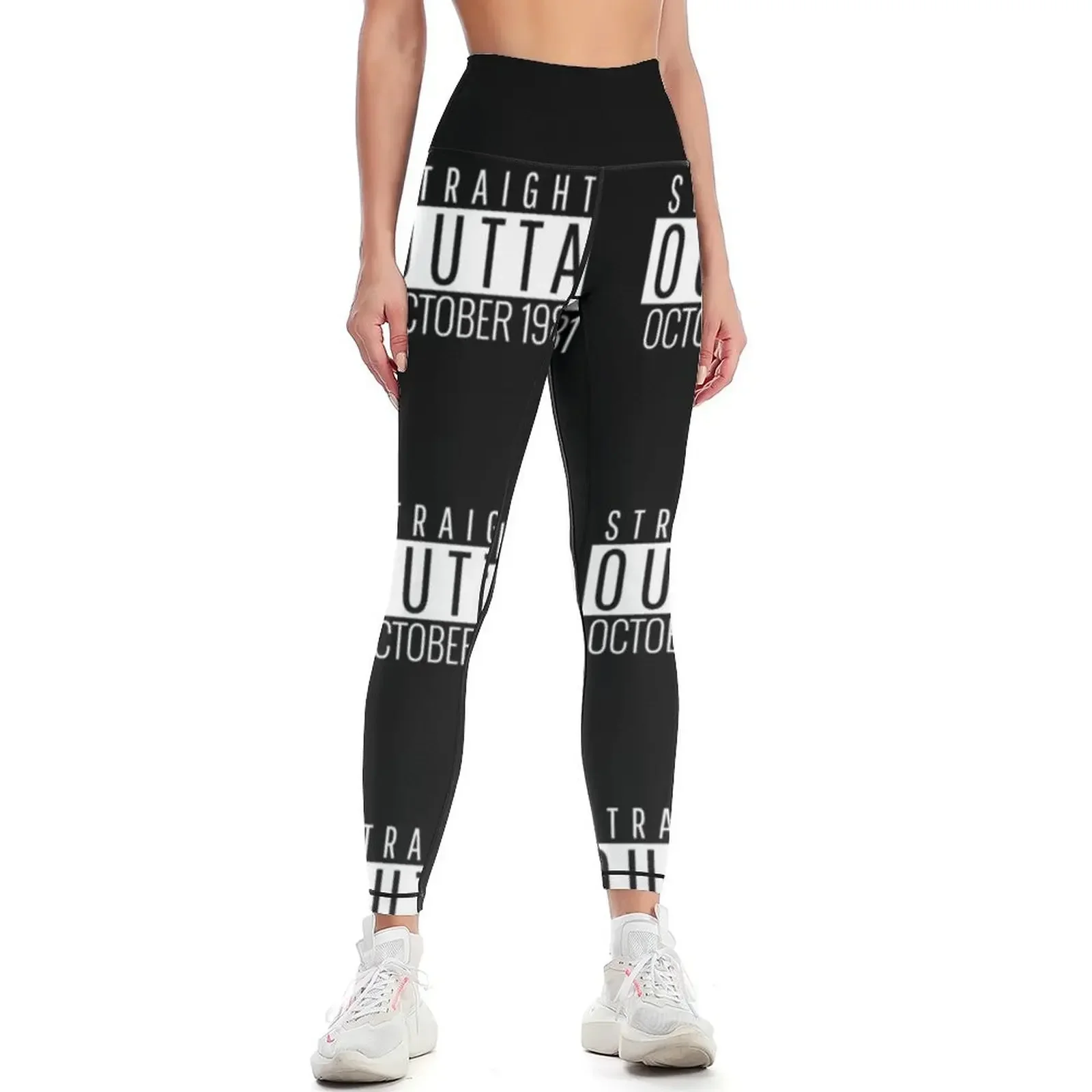 Straight Outta October 1981 Leggings sports for gym Women sports sports for sport set Womens Leggings
Straight Outta October 1981 Leggings sports for gym Women sports sports for sport set Womens Leggings